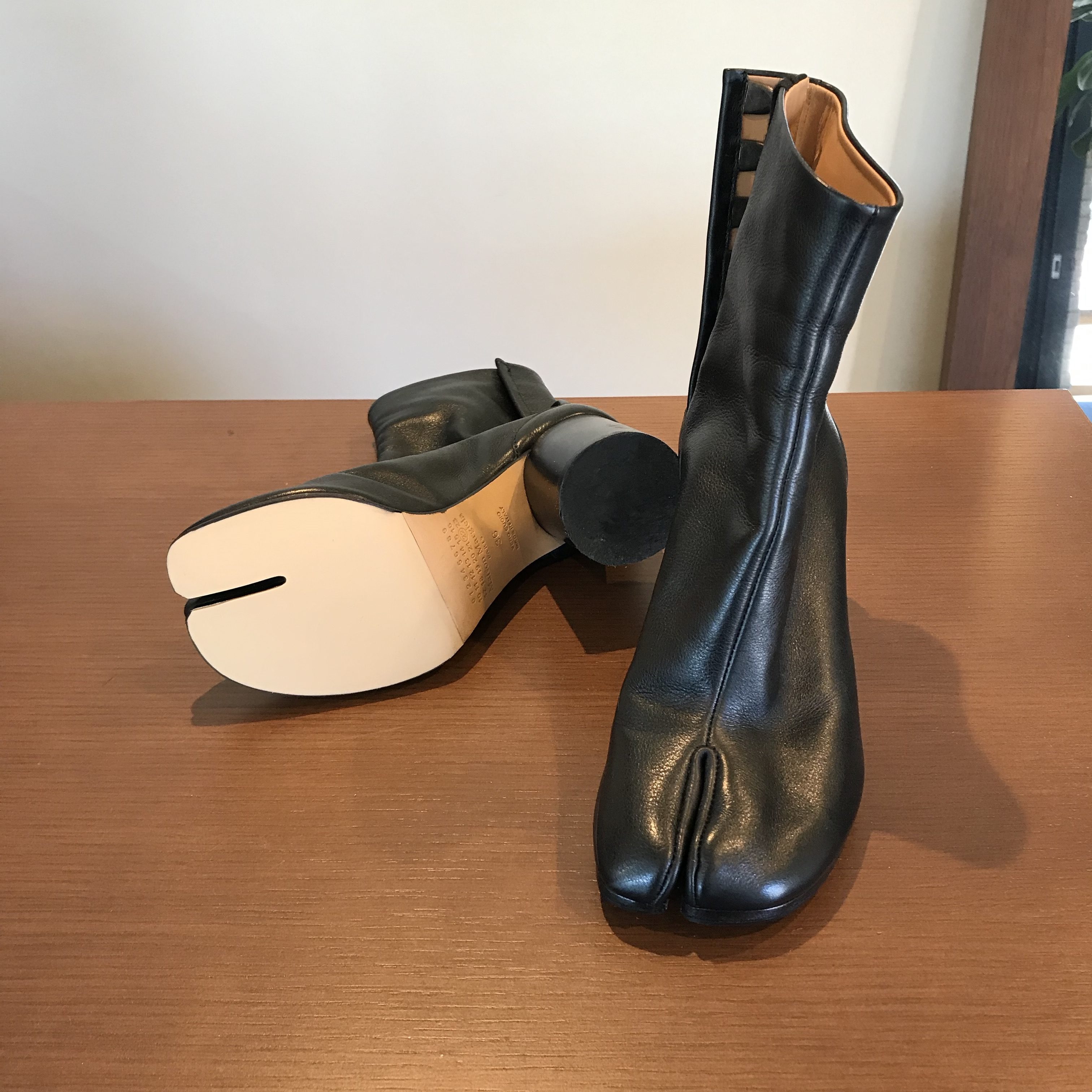 Maison Margiela メゾンマルジェラ 足袋ブーツ ハーフソール 裏張り補強 Eins A Shoemaker Ota